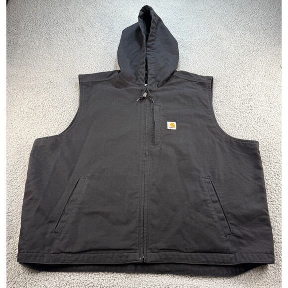 ジャケット・アウター Milky carhartt duck vest black XL Carhartt® Mens Duck Vest - Concept Design Studios